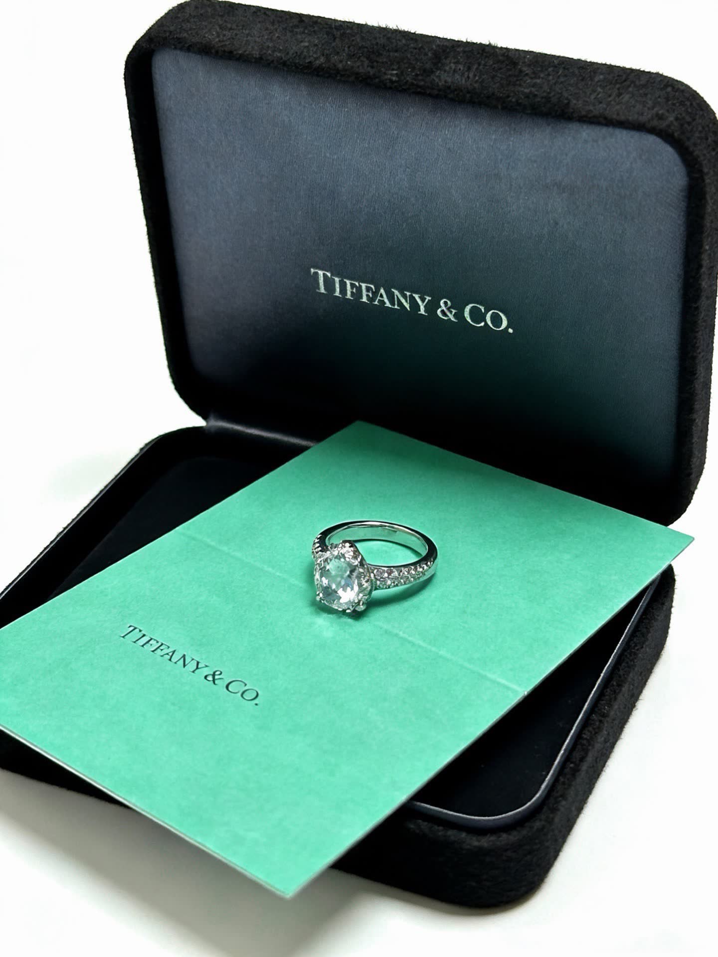 Tiffany & Co. Pear-Shaped Diamond Engagement Ring